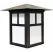 Alliance Outdoor Lighting Post Light, 4W 2900K 250 Lumens Warm White Ceramic Bi-Pin MR-16 LED Aged Solid Brass POST100 Series | AOLPOST100LED4W