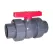 2-1/2" Socket x Threaded 235 psi PVC 050N Series True Union Ball Valve | CNLV27050N