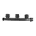 1" Swivel x MIPT x Swivel Gray For (3) Sprinkler Valves Manifold Tee | DUR3010103