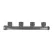 1" Swivel x MIPT x Swivel Gray For (4) Sprinkler Valves Manifold Tee | DUR3010104