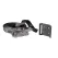 6.06" x 2.44" x 1.5" Black on Stainless Steel For 5000-TCL Large Tree-Mount Junction Box/Landscape Lighting Canopy Strap | WAC5000TSTBK