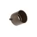 2.81" x 2.25" Bronze on Aluminum For 5011/5012 Lamp/WAC Landscape Lighting Accent Snoot | WAC5010SNOOTBZ