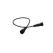 0.75" x 6" Black For InvisiLED 24 V Outdoor Tape Light Outdoor Joiner Cable | WACLEDTO24IC6