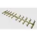 44.25" x 11.5" x 3" 400000 Btu Brass Double Tree-Style Liquid Propane Burner System | WARCFBDT400LPPF2