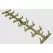 30" x 7-1/4" x 3" 230000 Btu Brass Tree-Style Natural Gas Burner System | WARCFBT230NG