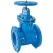 3" Flanged 200 psi Epoxy Coated Cast Iron NRS Series Resilient Wedge Gate Valve | FEP781006