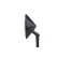 2.3 W Wedge S8 Krypton Textured Black Aluminum Adjustable Wall Wash Light | KIC15361BKT