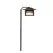 1 W Wedge T5 Xenon Olde Bronze Brass 15391 Series Path Light | KIC15391OZ