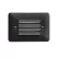 0.86 W 3000K Integrated LED Textured Black Aluminum Louvered 15782 Series Mini Step Light | KIC15782BKT30R