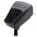 12 W 3000K Integrated LED Textured Black Cast Aluminum 126" x 88 Degrees Large 16022 Series Flood Light | KIC16022BKT30