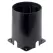9-1/2'' x 7-1/2'' x 7-1/2'' Black Polycarbonate For In-Ground Pools Concrete Kit | KIC16099BK
