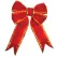 24" Red Lighted Decorative Bow | HBLBWLEDRGD24