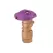 3/4" NPT Red Brass/Stainless Steel 2-Piece 2-Slot Quick Coupling Valve | HTRHQ33DLRC