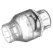 4" Flo Control Clear PVC Swing Check Sxs PVC Utility Swing Check Valve Slip 4In - Clear | 1520C40