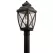 150 W E26 Medium A21 Incandescent Olde Bronze Aluminum 49843 Series Post Light | KIC49843OZ