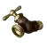 1/2" MIP 125 psi Brass 207 Series Hose Bibb | MAT207TM3