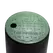7-5/8" x 7-5/8" x 8-13/16" Round Black/Green Standard Series Valve Box and Overlapping Cover | NDB107BCH