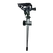 90' Partial To Full Circle Black Plastic Adjustable Impact Sprinkler On Zinc Spike |  58017N