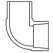 4" PVC 90St Ell Spg X Soc Bx6 Sch 40 PVC Street 90 Degree Elbow Spig X Slip 4In | 409-040
