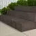 28-3/4" x 28-3/4" x 3-1/2" Chocolate Brown Double-Sided Limestone Surface Chiseled Edge Rustic Traditional York Pillar Cap | TBI002487