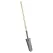 Steel 6" Closed-Back Drain Spadeash Wood Handle | 38313620004