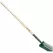 Trench Digging Shovel, 12" x 6" Steel Blade 13 ga 48" Northern Ash Wood Handle