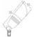 Up Light, 2 to 7 W Ceramic Bi-Pin MR-16 LED Weathered Brass Cast Brass