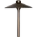 Path Light, Ceramic Bi-Pin G4/GY6.35 Socket LED Weathered Brass Cast Brass