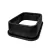 Extension Box, 13" x 20" x 6" Rectangular Polyolefin Black Standard