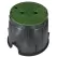 Valve Box, 10" Round HDPE Black Irrigation Control Valve Pro-Spec Corrugated