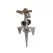 ORBIT BRASS IMPACT SPRINKLER; ZINC SPIKE | ORB56946