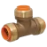 Tee, 1/2" x 1/2" x 1/2" Push x Push x Push Brass | B097200PW