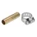 Aqualine Hose Repair Coupling Brass 3/4" | AQLBHR34C