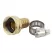 Aqualine Hose Repair Fitting Brass Female 3/4" FHT | AQLBHR34F
