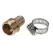 Aqualine Hose Repair Fitting Brass Male 3/4" MHT | AQLBHR34M