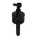 Bowsmith Single-Outlet Emitter 1.0 GPH Blue Port 1/2" FIPT Inlet x Barb Elbow Outlet | BWS6035