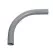 Sch 40 PVC Conduit Elbow 2-1/2" Electrical 90 Degrees Sweep | 212ELL90