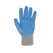 Gloves, Large Cotton/Polyester Knit Natural Latex Rubber Dip Palm Bluegripper | 2030LG