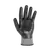 Gloves, Large Nylon Knit Shell Nitrile Dip Palm Blackgripper | 2033L