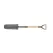 Steel 30" Closed-Back Drain Spadeash Wood Handle | SS 62010