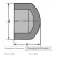SCH 80 CPVC CAP SLIP 847-010C