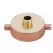 Fire Hydrant Adapter, 2-1/2" x 3/4" FNST x Hose Thread Brass | HYDF-0904GLF