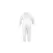 Crew Coverall Safety Vest, Xx-Large Polyethylene Coating Non-Woven Microporous White Zipper | 6955