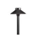 Alliance Outdoor Lighting AL150 Area Light Hat Black Overcoat 6.25”, Brass Construction, Includes A Frosted & Clear Lens