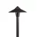 Alliance Outdoor Lighting Area Stem Bi-Pin Lamp Base, 18” Stem, Black Construction, No Lamp, Double Wire Lead (18” & 25’), And Stake 18"
