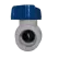 Lasco Commercial Compact Ball Valve Sch 80 PVC 3/4" Socket x Socket | V08491N
