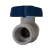 Colonial Ball Valve Sch 80 PVC 1" Socket x Socket | V10491N