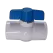 Lasco Ball Valve Sch 80 PVC 1-1/2" Socket x Socket | V17491N