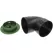 NDS Drain Emitter, 7-1/2" Green High Density Polypropylene Pop-Up w/90° Elbow | 4211