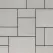 Blu 60 Smooth Contemporary Slab, Grayed Nickel, (6-1/2, 13, 19-1/2) X 13 X 2-3/8" |  007612